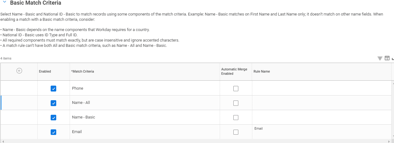 Duplicate Management Framework